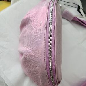 Aimee Kestenberg Pink Glitter Belt Bag NWT Sparkle Fanny Pack Crossbody